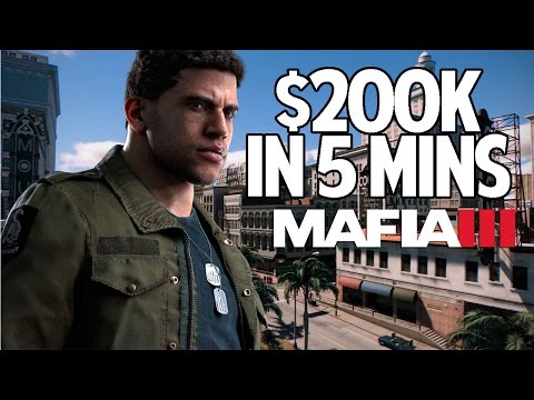 Mafia 3 Money Glitch $200k In 5 Minutes (Unlimited) EASY