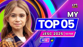 My Top 05 | JUNIOR EUROVISION SONG CONTEST 2025 | New: 🇺🇦 🎶😍