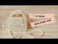 Tutorial pearl bag || tas manik