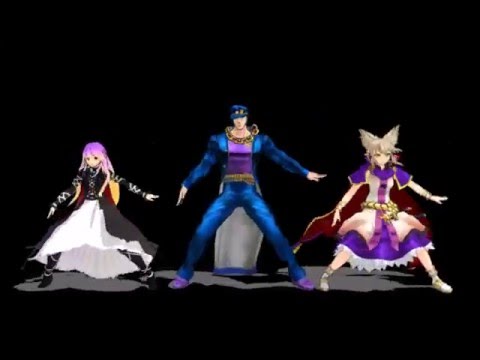 3代目ジョジョと東方キャラでギガンテッィクＯ.Ｔ.Ｎ[東方ＭＭＤ]