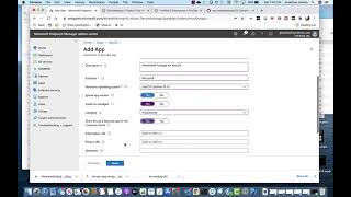 Deploying MacOS Apps in Intune