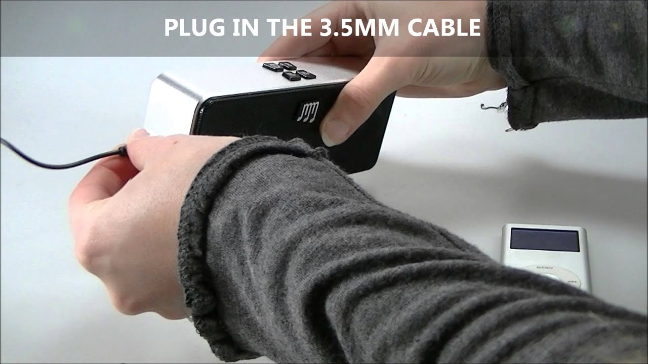 Stereoboomm 500: how to use with cable
