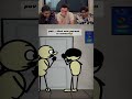 Tom Holland reaction to the funny animated video #tomholland #funny #trytolaugh #reaction #shorts