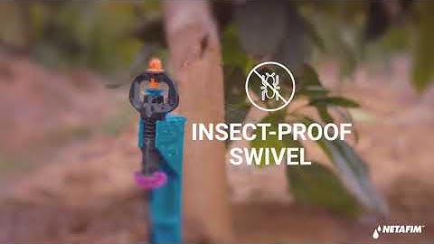 SuperNet™ micro sprinkler is designed to handle anything