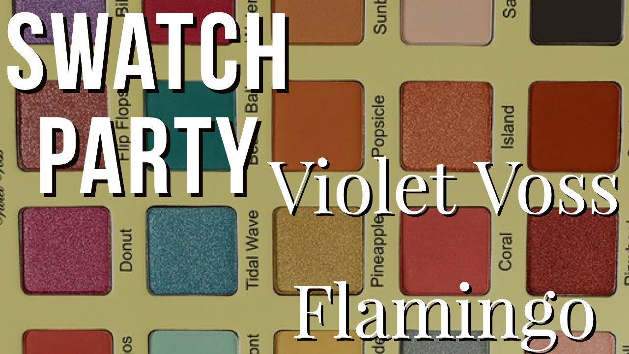 Swatch Party: Violet Voss Flamingo