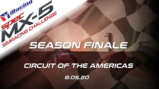 2020 SPEC MX-5 SimRacing Challenge | FINALE - Circuit of the Americas screenshot 2