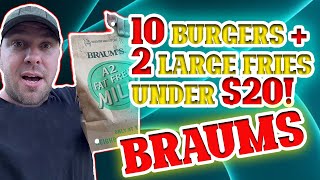 Best Cheap Family Meal: Bag of Burgers from Braum's! 🍔💰