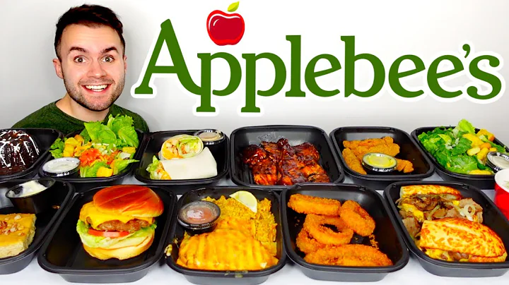 I tried Applebee's ENTREE MENU and it's a MESS...