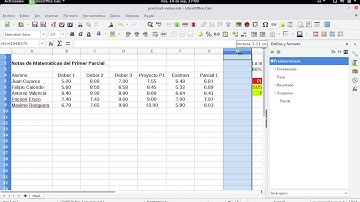 Calc: Formato Condicionado