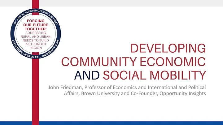 2019 Elected Officials Retreat - John Friedman - Institute of Politics