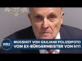 EINEN TAG VOR DONALD TRUMP: Mugshot von Rudy Giuliani! Ex-Bürgermeister stellt sich Behörden