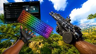 My PERFECT MW4 WARZONE Keyboard & Mouse Settings 👑 (FAST MOVEMENT + AIM)