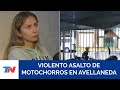 Dos motochorros atacaron a una mujer delante de su hijo de 11 años para robarle en Avellaneda