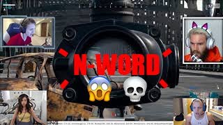 Twitch Streamers Saying The N Word On Stream Compilation