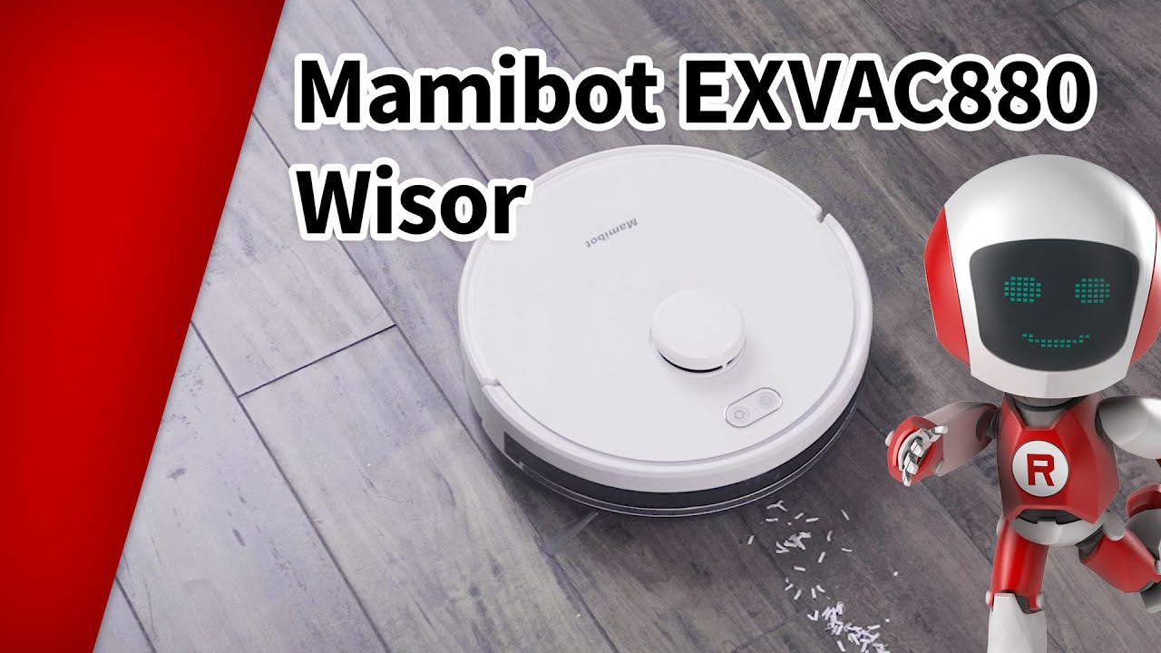 EXVAC880 Wisor - Mamibot's new robot vacuum and mop - YouTube