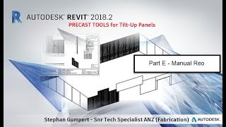 Part E - Revit Precast Concrete / Tilt-Up Panels - How to Add Manual Rebar/Reo screenshot 4