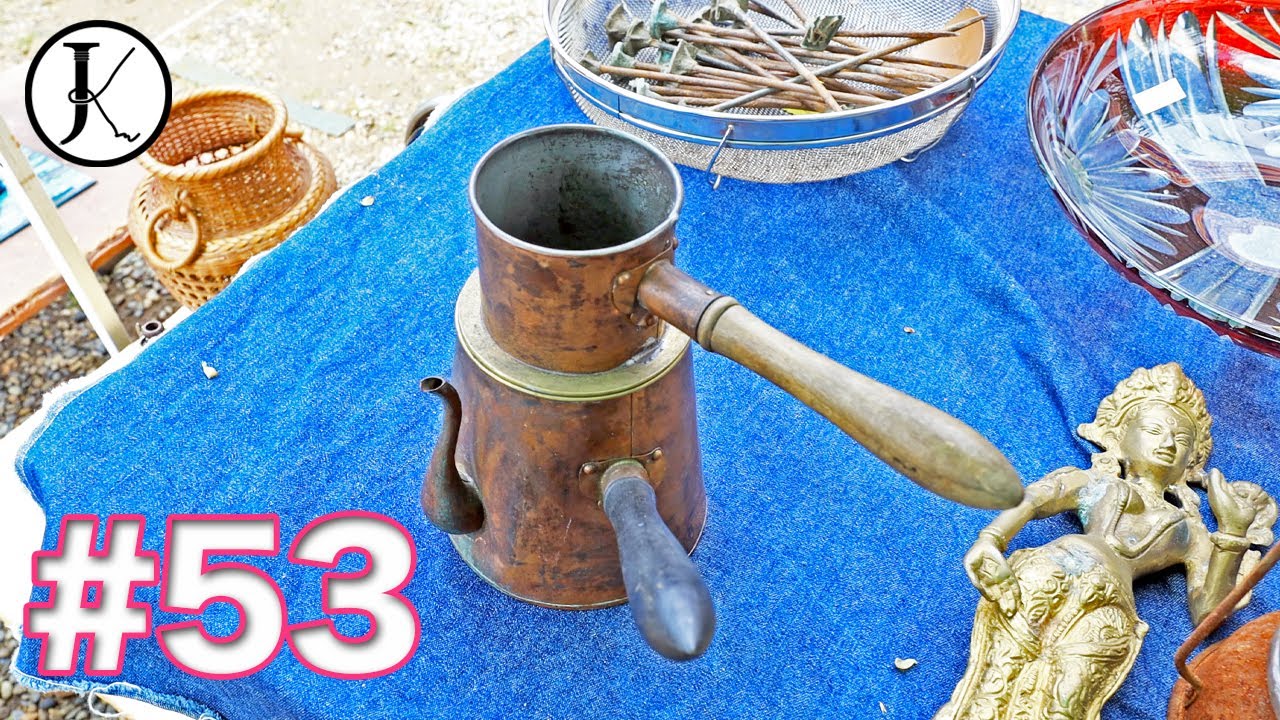 #53「中山骨董市へ！」Japan Nakayama Antique Market !