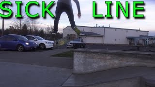 Manual Casper Flip Line + PERFECT Tre Flip Lipslide to Fakie!