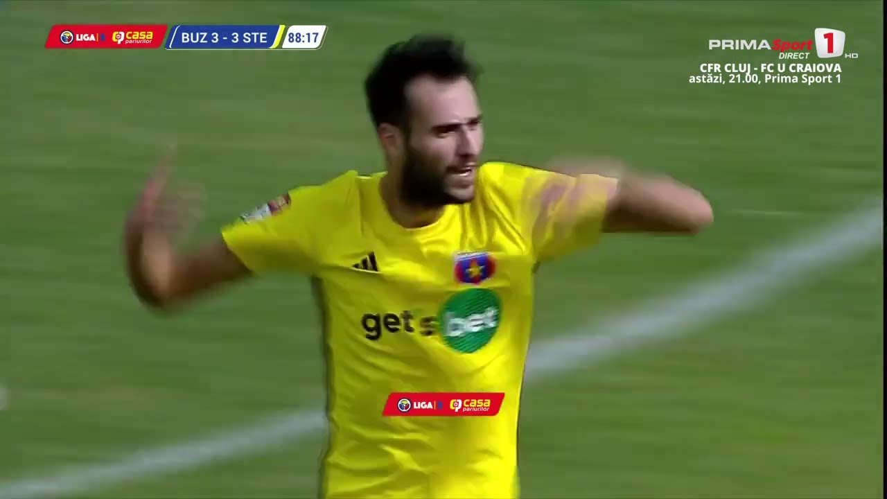 Steaua București - FC Buzău, 4-2 (3-1)