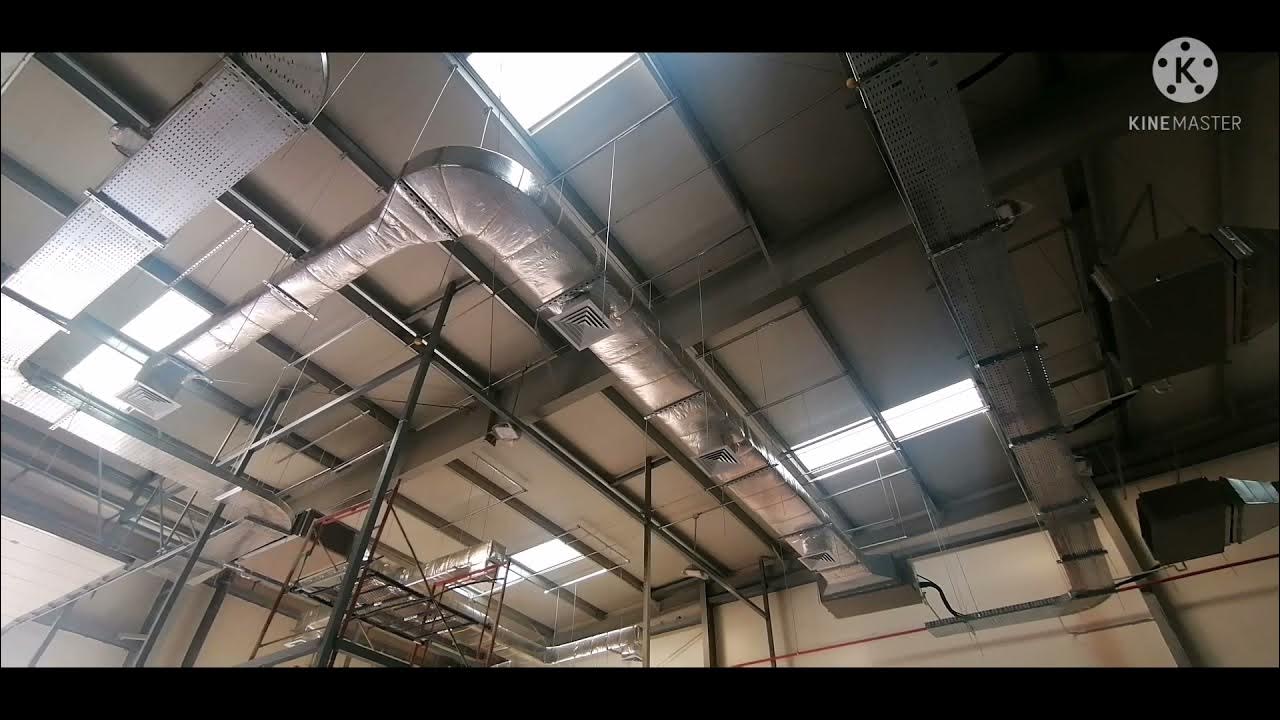 Fan coil unit and duct installation YouTube