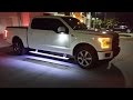 How to install 2015-20 Ford F150 LED Running Board Lighting