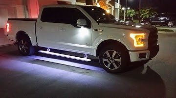 How to install 2015-20 Ford F150 LED Running Board Lighting