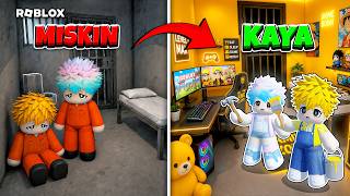 I'M IN JAIL!! DUDU AND @DodoGulali BUILD A PRISON FROM RAGS TO RICHES | ROBLOX