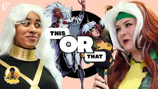X-Men Cosplayers Play This Or That at London Comic Con 2025! |  🎮 Halloween