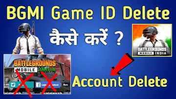 BGMI Game ID Delete Kaise Kare | How to Delete Account on Bgmi Game
