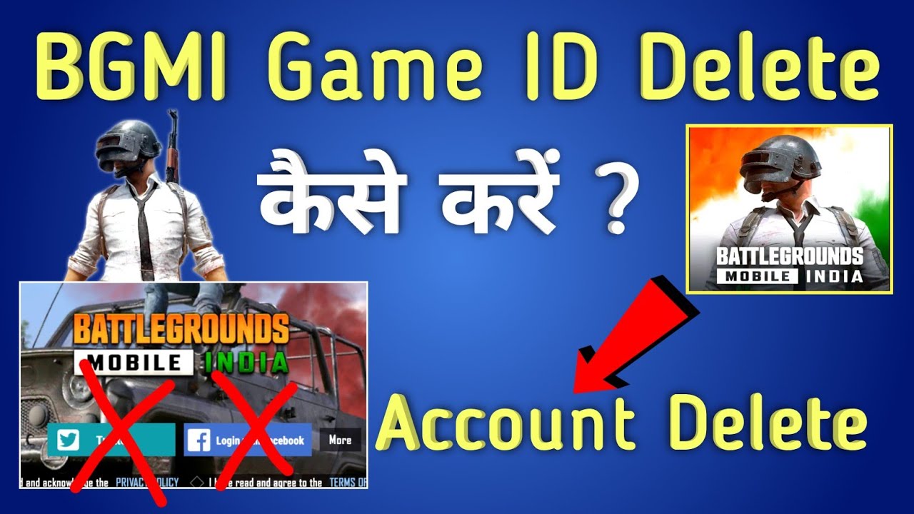 BGMI Game ID Delete Kaise Kare | How to Delete Account on Bgmi Game