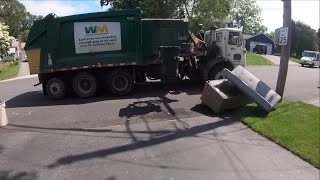 WM autocar python 103221 on heavy trash