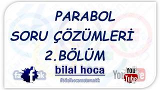 Parabol Simetri Ekseni Tüm Soru Tipleri Mutlaka Izleyin Ayt - 11.Sınıf