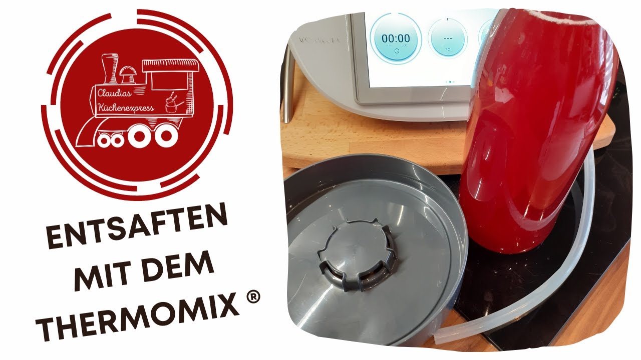 ENTSAFTEN mit dem Thermomix® ... noch nie war es soooo einfach 😃... Thermomix® TM6,TM5, TM31