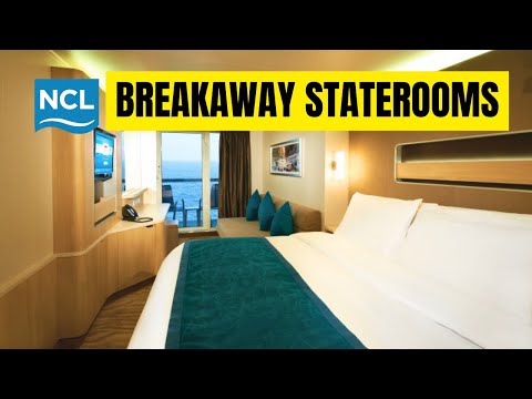 Video: Norwegian Breakaway Cruise Ship - Cabine e suite