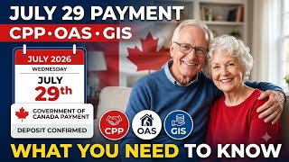 July 2026 CPP, OAS & GIS Update | What Canadian Seniors Need to Know