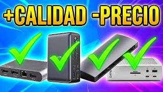 TOP 7 Mejores HUB USB-C y Docking Stations (2026) 🔌