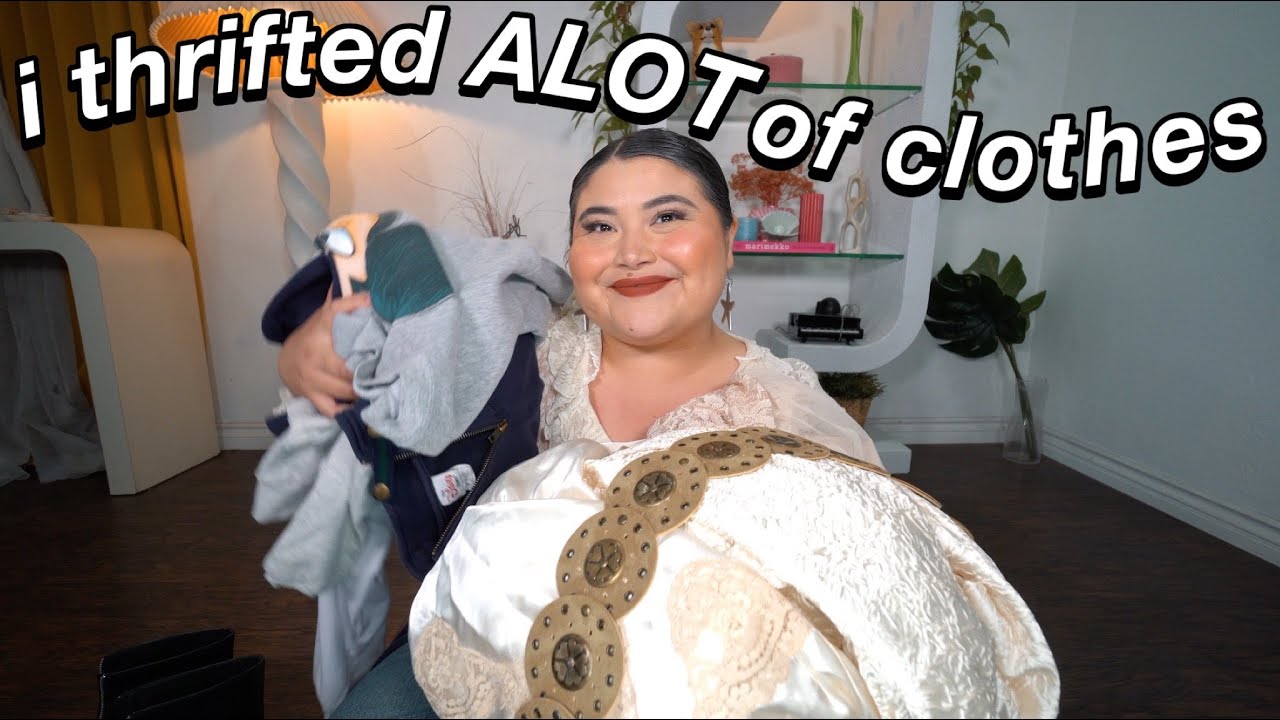 a huge SPRING try on haul.🌷my BEST try on thrift haul YET (+ 25 items ...