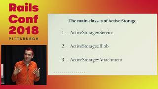 talk by Claudio Baccigalupo: Inside Active Storage: a code review of Rails' new framework