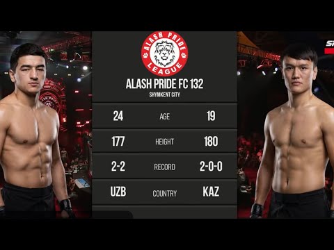 🔴Новая звезда мма 👀Bazarkhan Kazybek🇰🇿 vs 🇺🇿Jasurbek Muydinkhonov