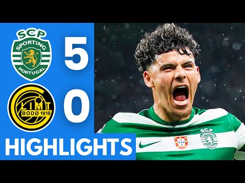 Sporting CP vs Bodø/Glimt Extended Highlights | UEFA Champions League 2025/26
