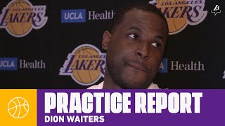 Dion Waiters talks about being ready to help the team in any situation | Lakers Practice