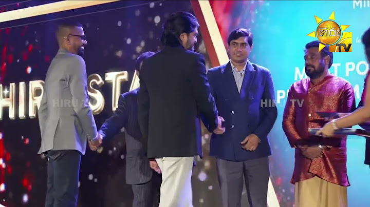 Asia Miracle Awards 2025 සම්මාන උළෙලේ වසරේ ජනප්‍රියතම රියැලිටි වැඩසටහන ලෙස " Hiru Star "