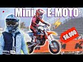 RACED AND LOST TO A 8 YEAR OLD ON MOST EXPENSIVE ELECTRIC MINI DIRTBIKE..