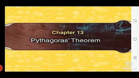 Class 7-13. Pythagoras Theorem Part 01