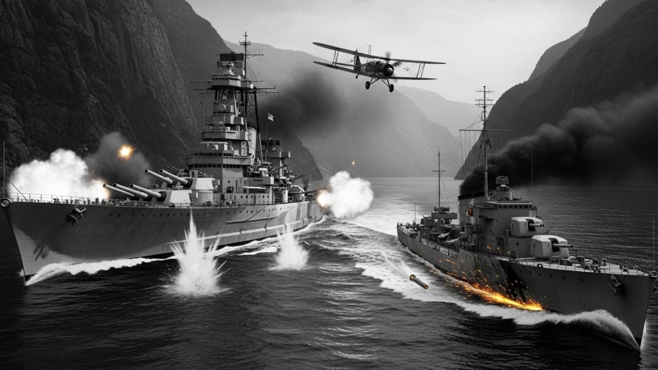 Narvik Fjord — The Day Britain Destroyed Half of Germany’s Destroyer Fleet