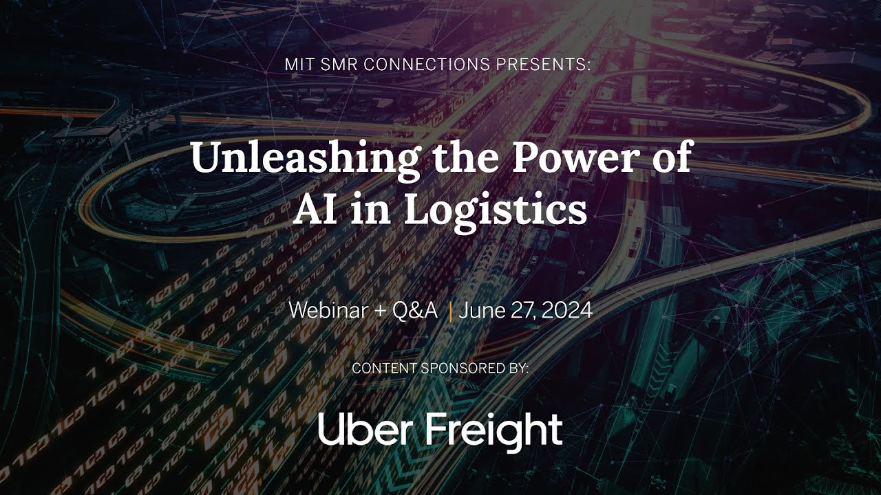 Unleashing the Power of AI in Logistics - YouTube