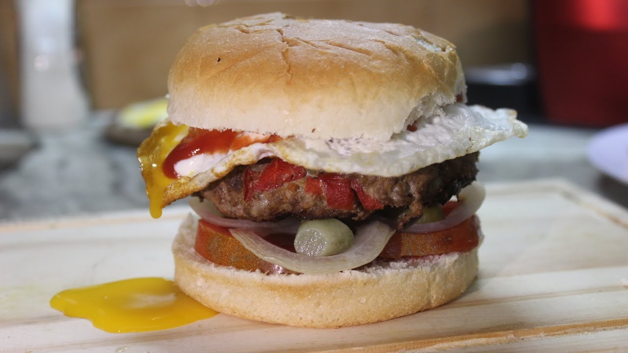 Como hacer Hamburguesas caseras LIGHT - YouTube