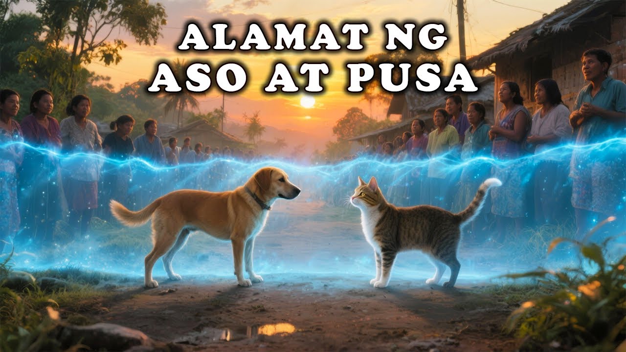 Bakit Lagi Nag-aaway ang Aso at Pusa? | Ang Alamat ng Aso at Pusa (Tagalog Story)
