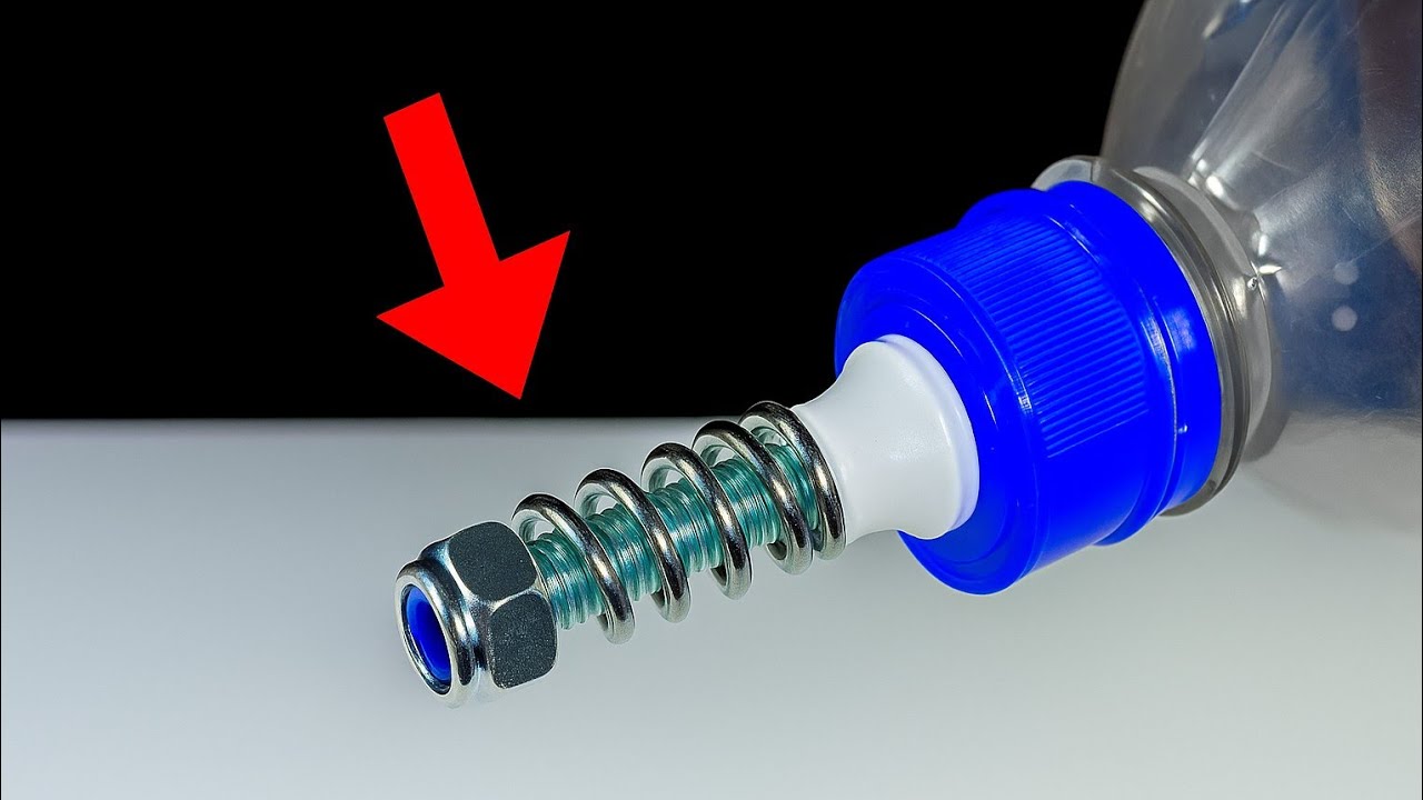 Genius DIY Hack with Plastic Bottle & Spring | Simple Life Hack You Must Try!