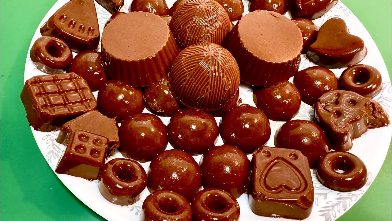 Желейные шоколадные конфеты-полезные и вкусные!